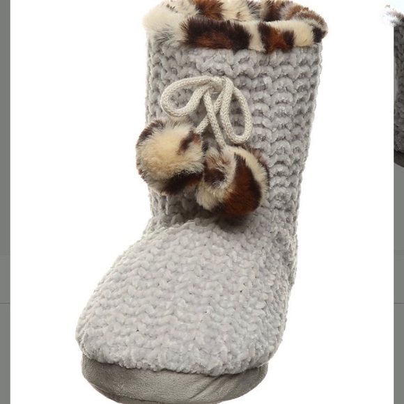 NIB Bearpaw knits slipper boot -XL - Picture 3 of 7